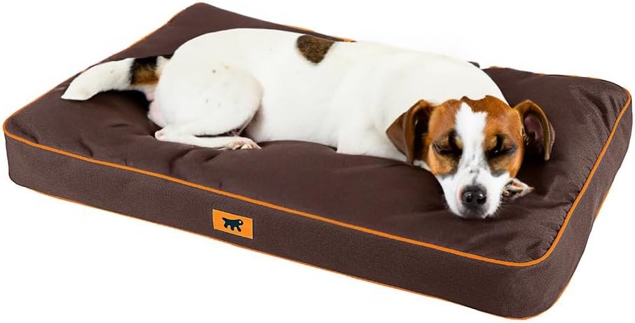 FERPLAST Hundematte & Katzenmatte Klein - Orthopädisches Hundebett - Hundebett Waschbar & Kratzfest