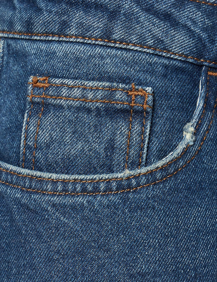 New Look Damen Jeans 3901914 36 (Herstellergrösse: L32) Blau (Blue Pattern), 36 (Herstellergrö&