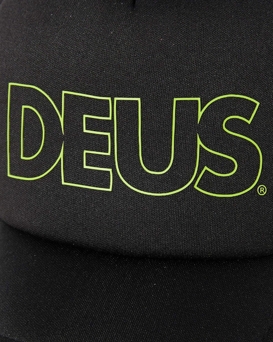 Deus Capper Trucker Cap - Black