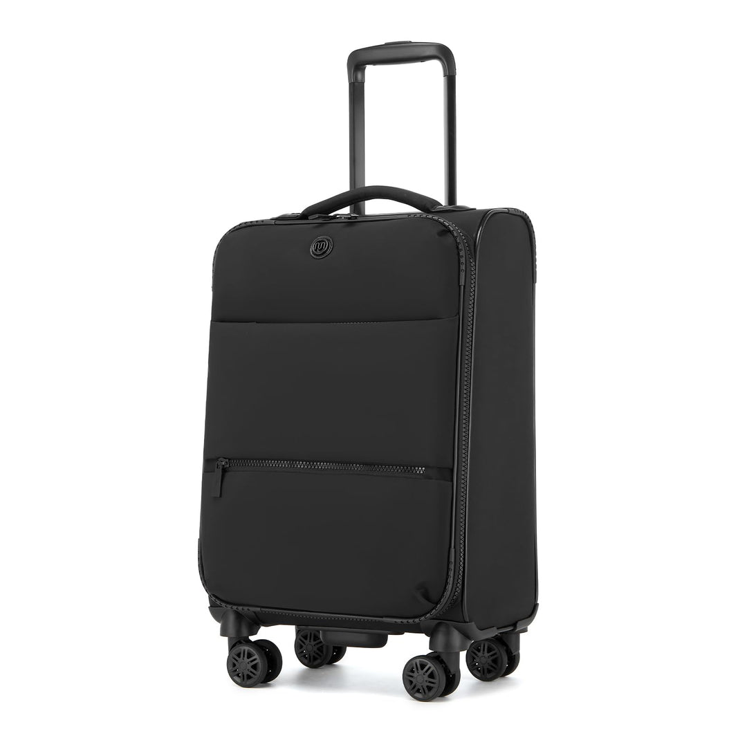 Miss Lulu Handgepäck Koffer 59.5 x 36.5 x 25 cm, Leichter weicher Reisekoffer mit getrenntem Nass-/T