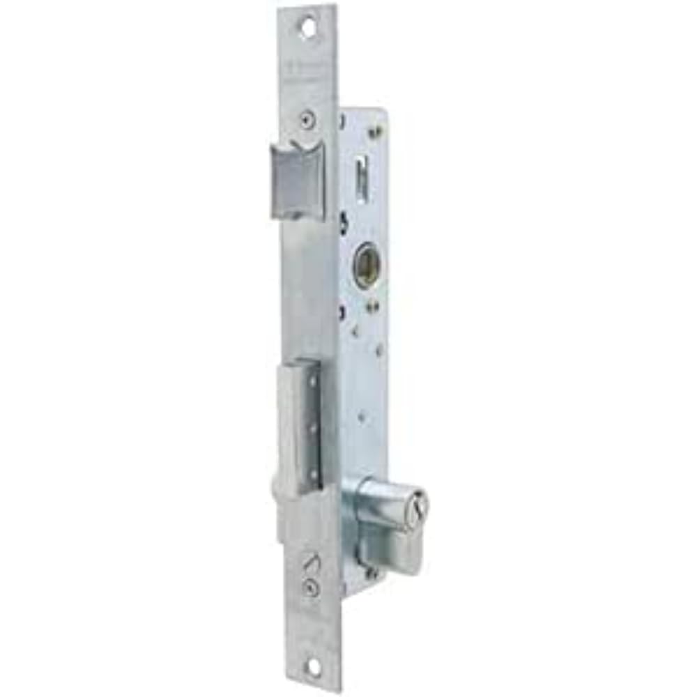 Tesa Assa Abloy 4210303 oder Schloss monopunto für PEFILES 2210, planca, schwenkbar 30 mm, Edelstahl