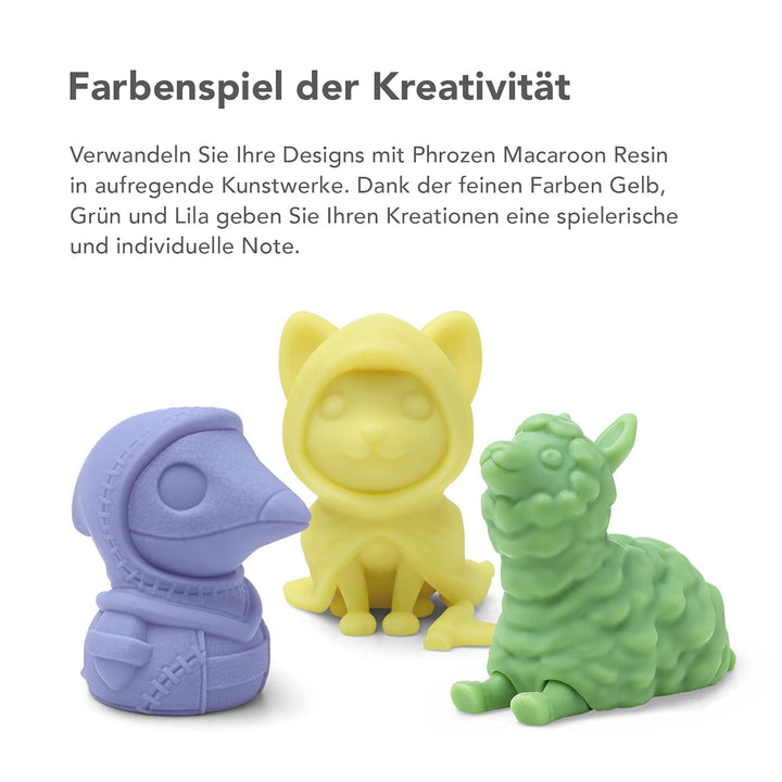 Phrozen Aqua Macaroon-Green | 3D Drucker Resin für SLA/DLP/LCD 3D Printer | 405nm Standard Photopoly