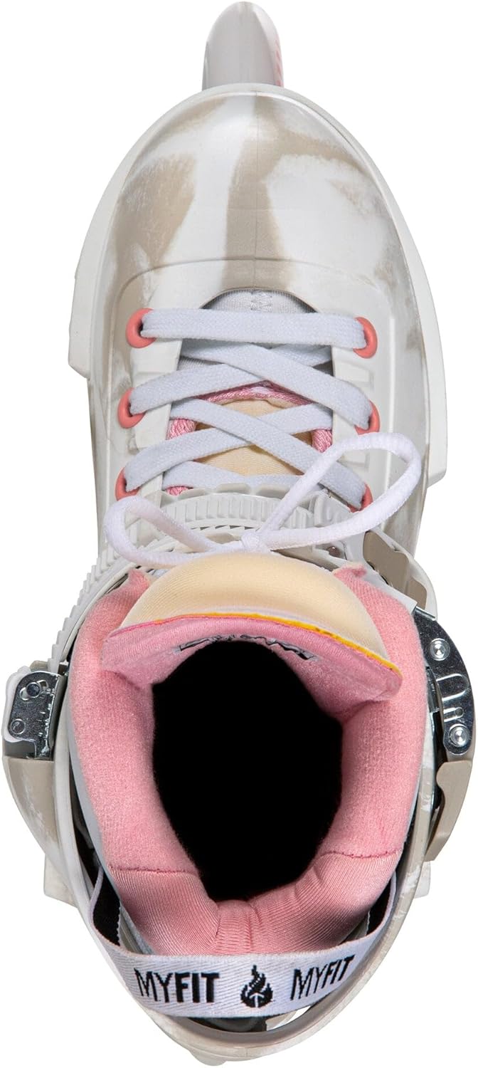Powerslide Inline Skate Next Marble Pink 100, für Urban und Fitness, für Damen und Herren 42-43, 42-