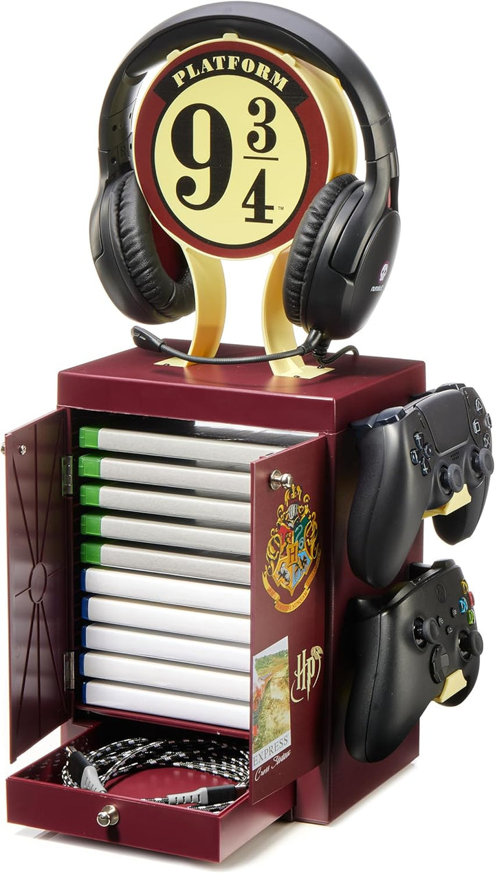 Numskull Harry Potter Platform 9 ¾ Gaming Locker – Offizieller Aufbewahrungsturm für Spiele, Control