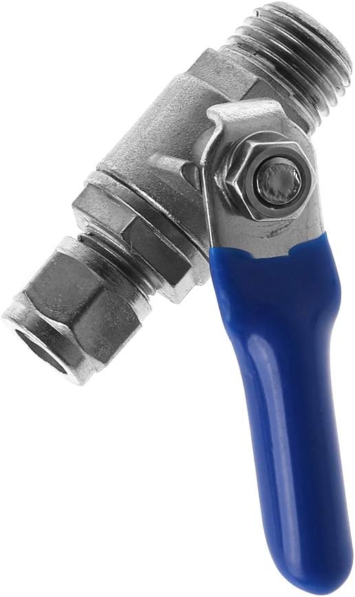 Wasserreiniger Umkehrosmose T-Stück-Einlass für Set 1/2 Zoll bis 1/4 Zoll Wanne Kunststoff + Kupfer