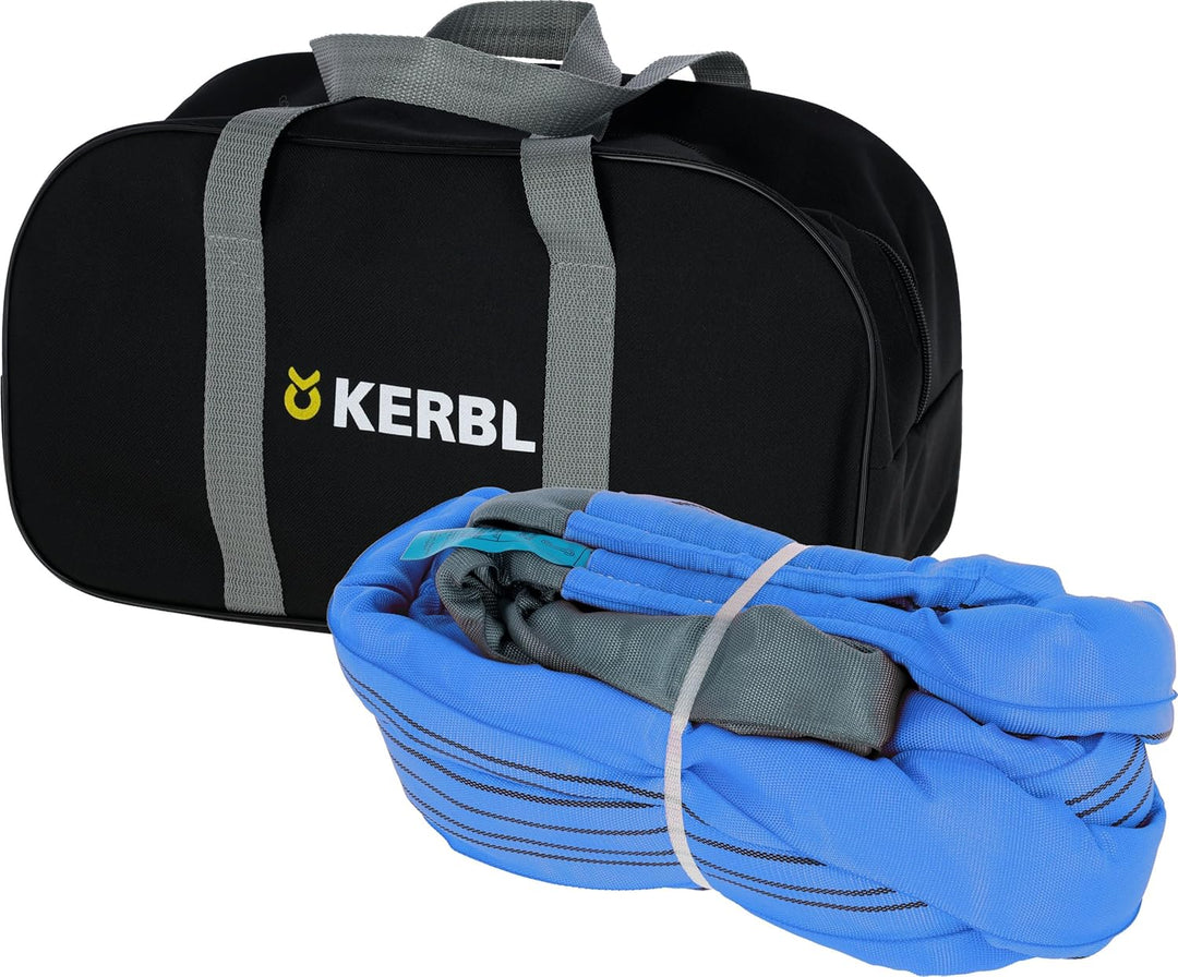 Kerbl 37708 Abschleppschlinge 6m, 56t Reissfestigkeit, Blau,