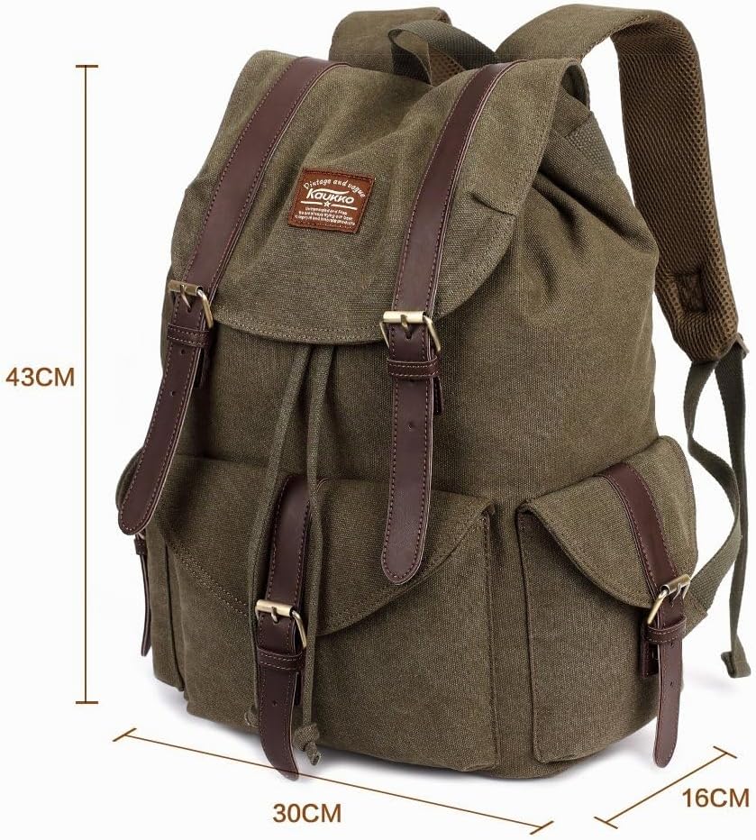 KAUKKO Ep6 Rucksack Uni Erwachsener Army Green, Erwachsener Army Green