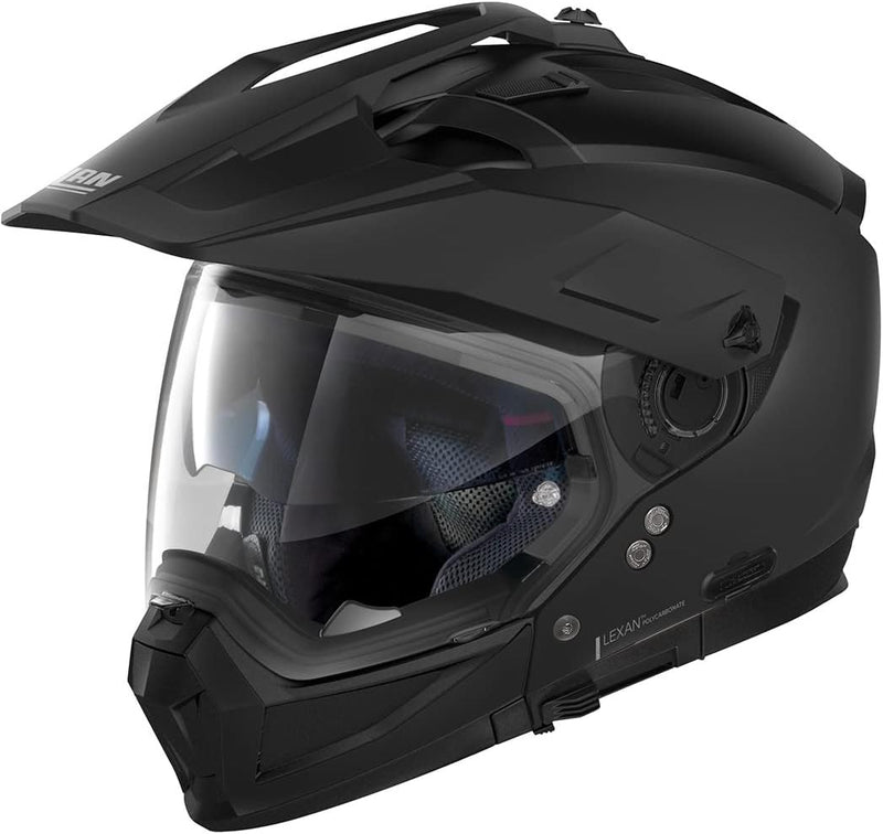 Nolan N70-2 X Classic N-Com Helm Schwarz Matt M (58) M mattschwarz, M mattschwarz