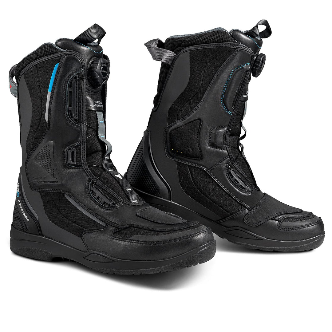 SHIMA STRATO Motorradstiefel Herren und Damen - Motorrad Wasserdicht Stiefel Tourenstiefel Schuhe Mä