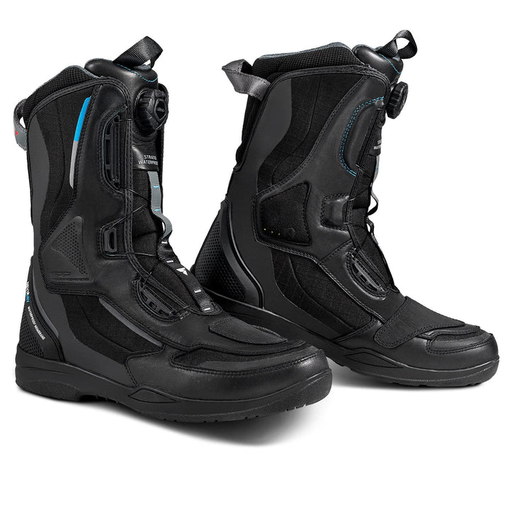 SHIMA Unisex Strato_neu3Motorradschuhe 47 EU Schwarz Herren Wasserdicht, 47 EU Schwarz Herren Wasser