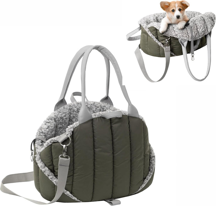 Hundetragetasche, Vertellbar, Schultergurt, Haustiertragetasche, Transport, Katzentasche, Reisetasch