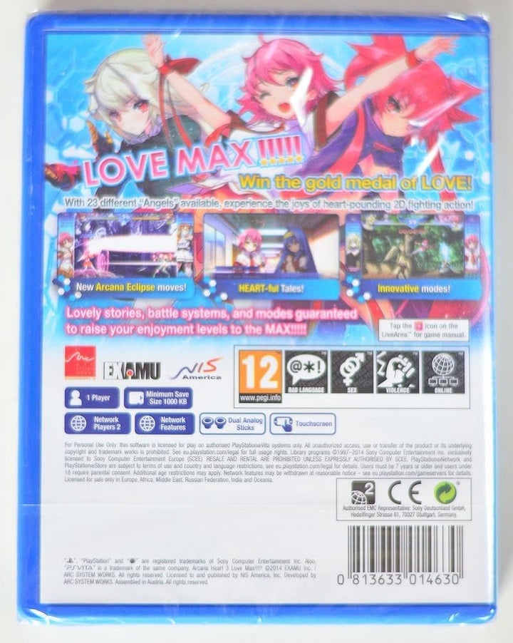Psvt Arcana Heart 3 : Love Max (Eu)
