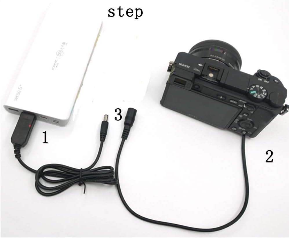 Raeisusp PRO USB-Kabel + QC3.0 Adapter + MB-D15 Dummy-Batterie EP-5B DC-Koppler für Nikon Z5 Z6 Z7 V