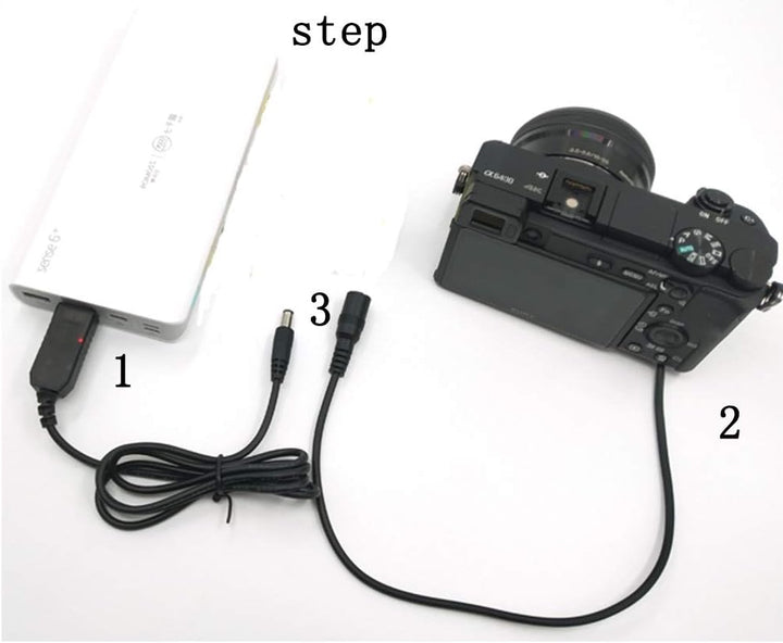 Raeisusp PRO USB-Kabel + QC3.0 Adapter + MB-D15 Dummy-Batterie EP-5B DC-Koppler für Nikon Z5 Z6 Z7 V