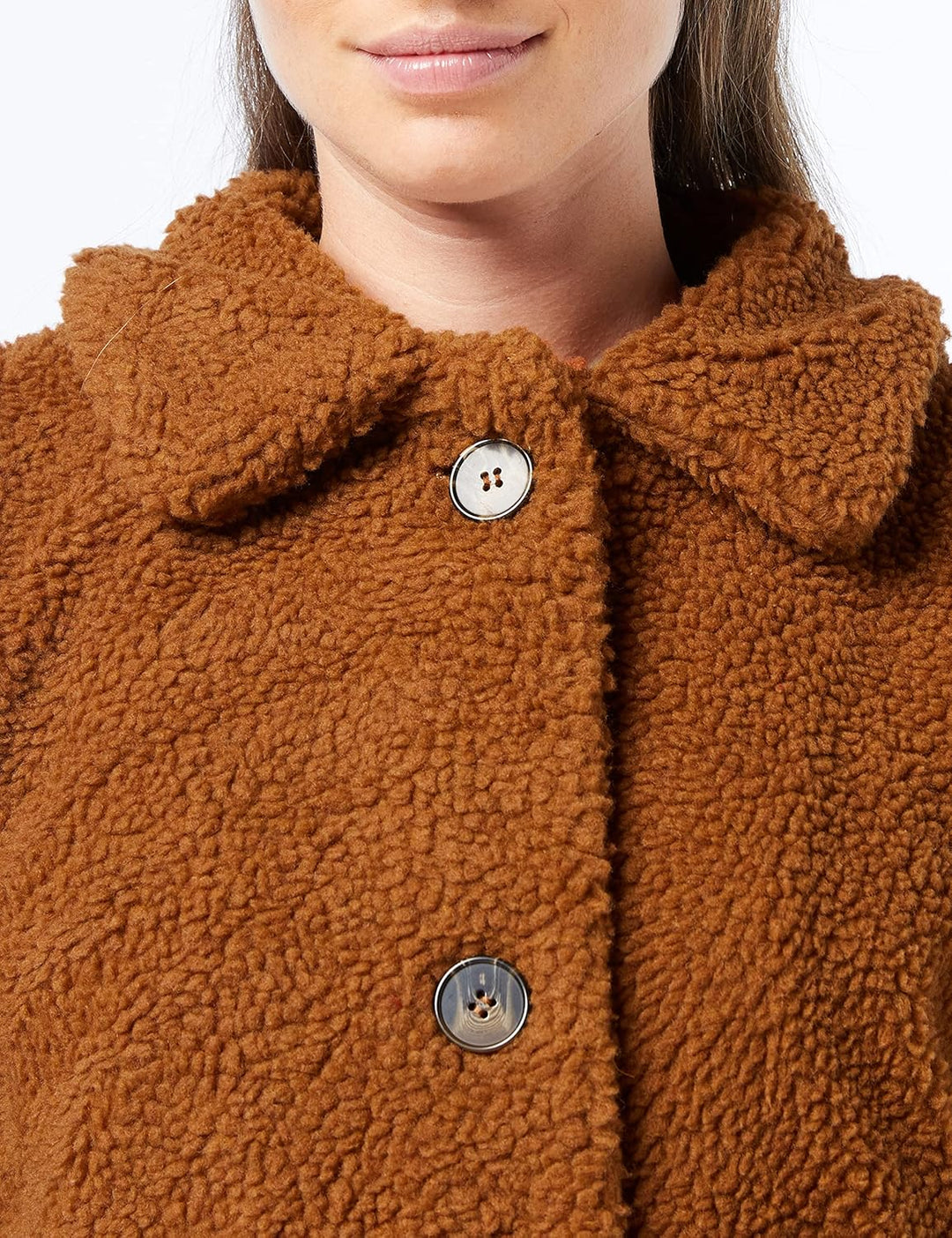 SPARKZ COPENHAGEN Damen Rovena Coat Mantel XS Braun (Chestnut 267), XS Braun (Chestnut 267)