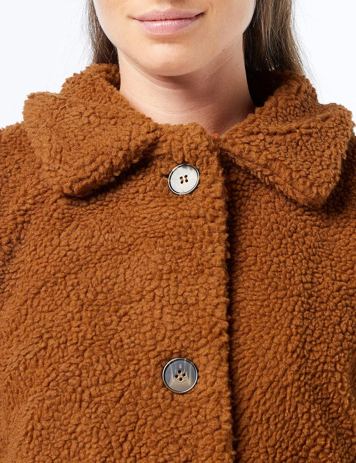 SPARKZ COPENHAGEN Damen Rovena Coat Mantel XS Braun (Chestnut 267), XS Braun (Chestnut 267)