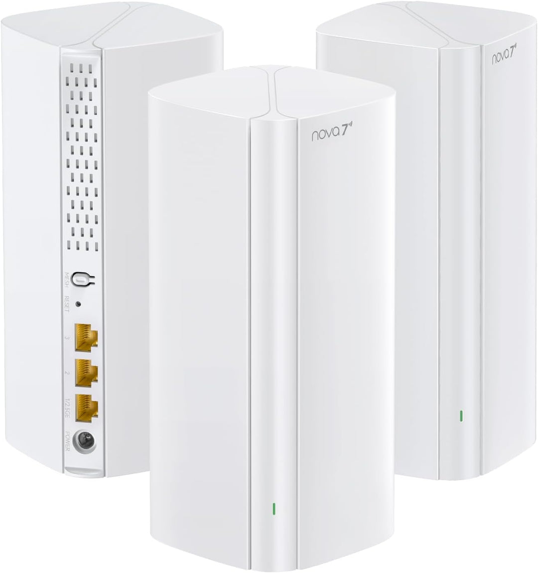 Tenda ME6 Pro Wi-Fi 7 Mesh System, (BE5100 Dual-Band 2,4GHz 688Mbit/s, 5GHz 4323Mbit/s) Breite Abdec