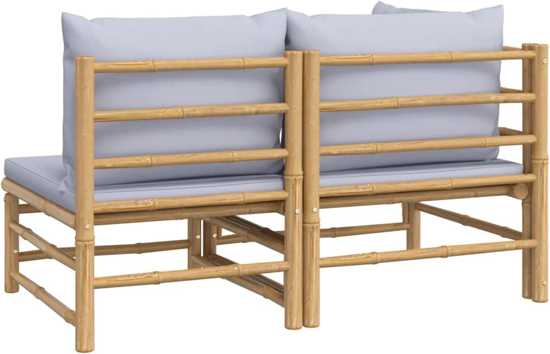 Tidyard 2-TLG. Garten Lounge Sofa, Balkonlounge, Terrassensofa, Garten Sitzgruppe, Lounge Sofa 2er O