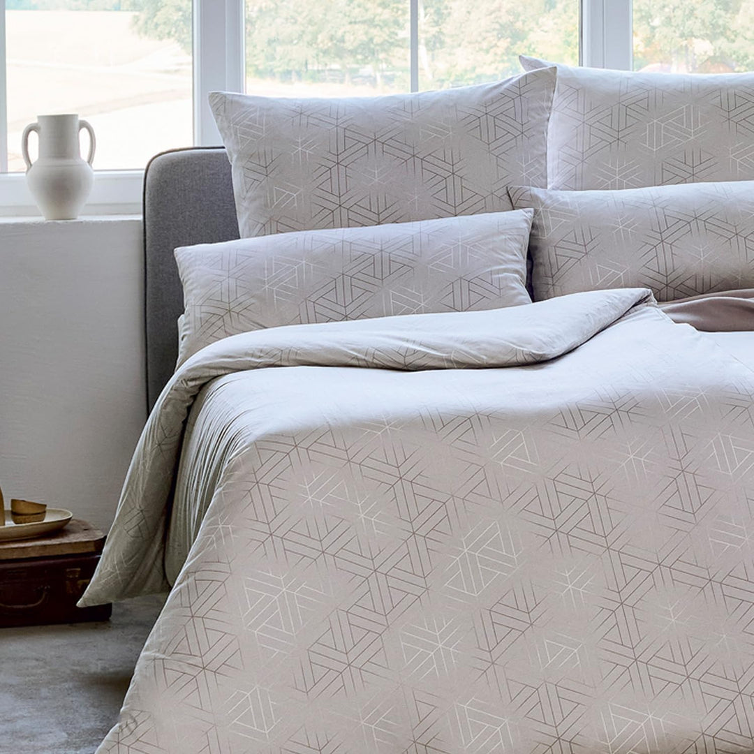 ESTELLA Atelier Bettwäsche Pippa Farbe ecrue Grösse 135x200 + 80x80 Ecrue 135x200 + 80x80, Ecrue 135