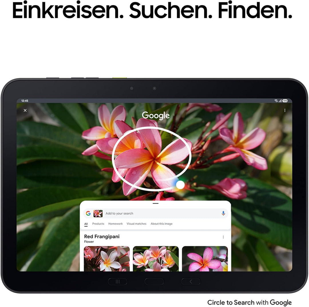 Samsung Galaxy Tab Active Pro 5G, Robustes AI-Tablet, Android Tablet, 128 GB, 6 GB RAM, 10,1" Displa