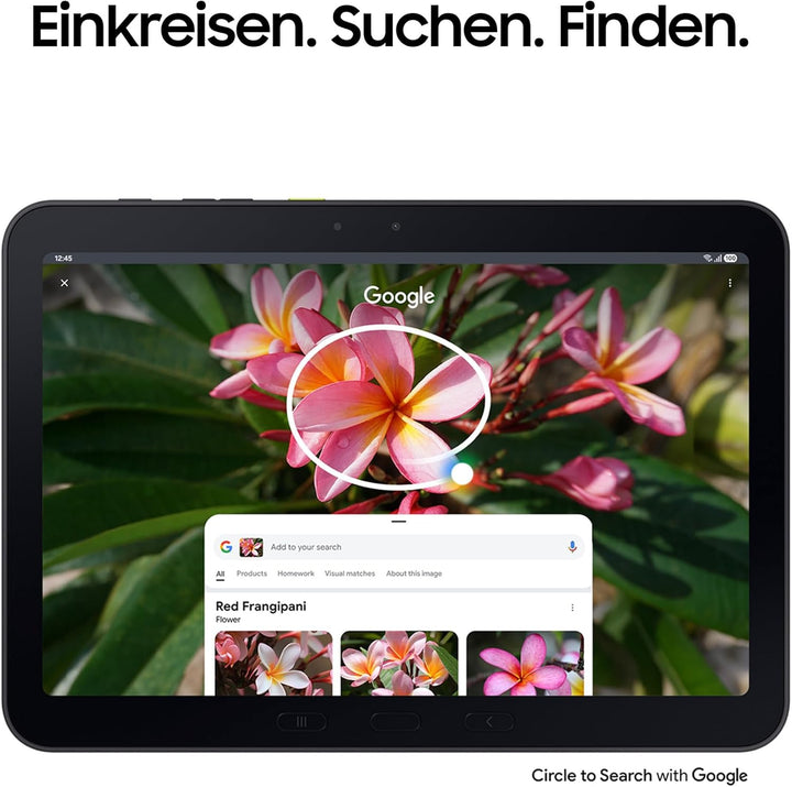Samsung Galaxy Tab Active Pro 5G, Robustes AI-Tablet, Android Tablet, 128 GB, 6 GB RAM, 10,1" Displa
