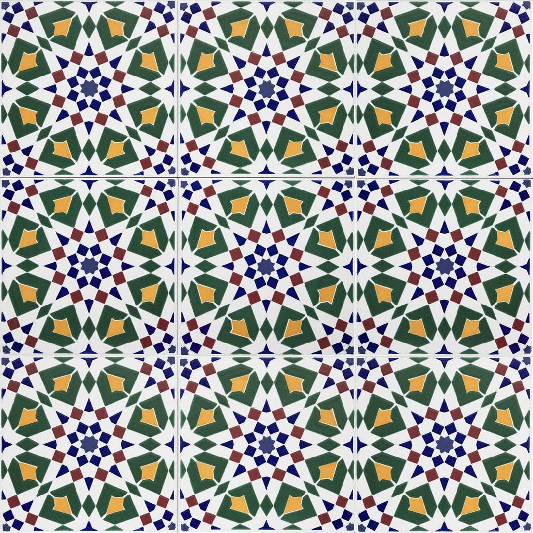 Cerames Orientalische Marokkanische Keramikfliesen Tanger - dekorative Mosaikfliesen für das Badezim