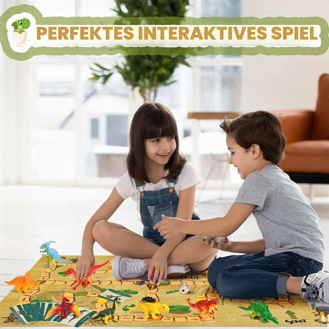 Joozmui Dino Ausgrabungsset für Kinder, Ei Dinosaurier Spielzeug ab 4 5 6 7 8 9 10 Jahre Junge Spiel