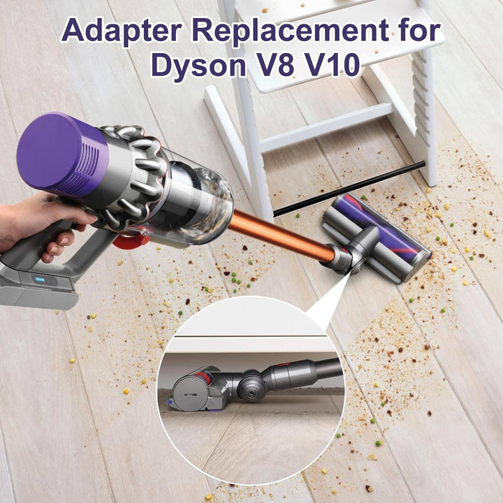 Chuancheng 50 W Direktantriebskopfanschluss für Dyson V8 V10 Staubsauger Bodenbürste Anschlusskopf E