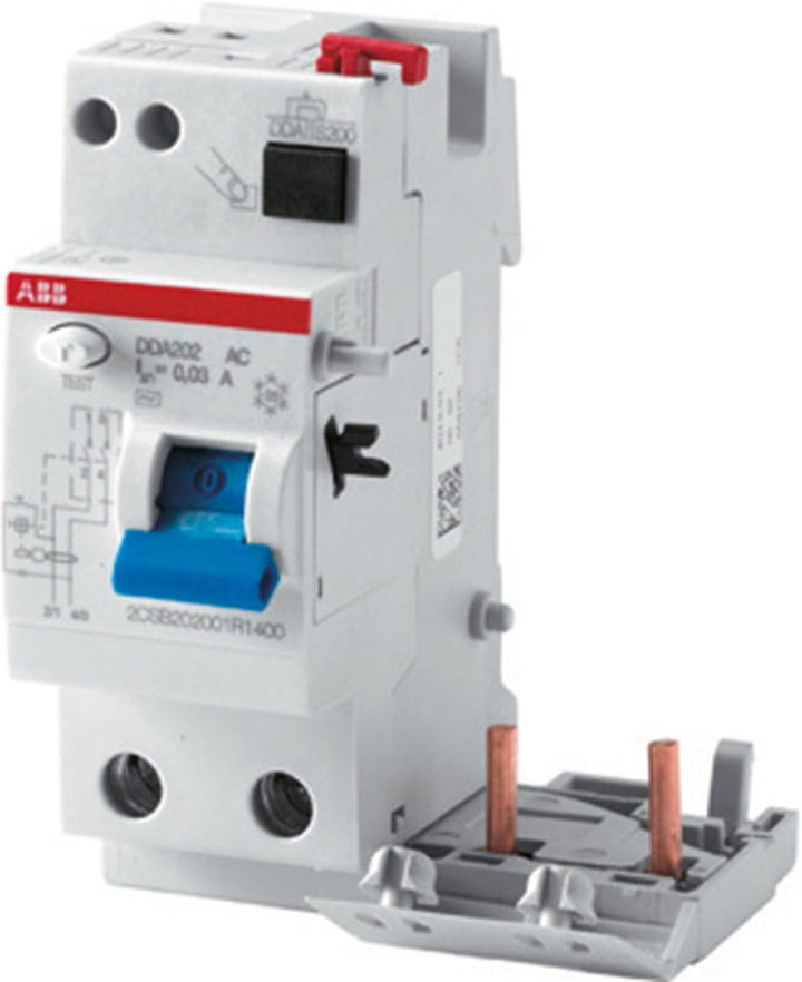 ABB DDA200 RCD/FI, 2-polig, 25A, 300mA