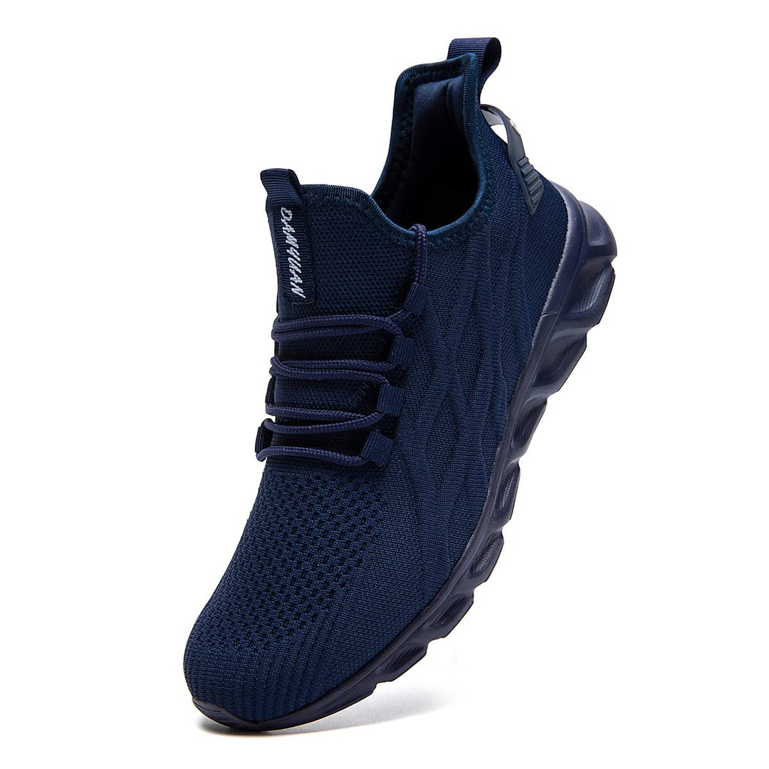 Linenghs Herren Schuhe Laufschuhe Turnschuhe Sportschuhe Sneaker Running Tennis Freizeit Strassenlau