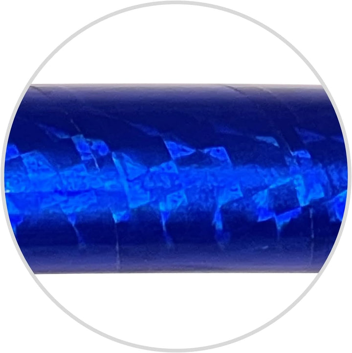 Hoopomania Kinder Hula Hoop Reifen, Hologramm Muster, Ø60/70/80cm Ø60cm Blau, Ø60cm Blau