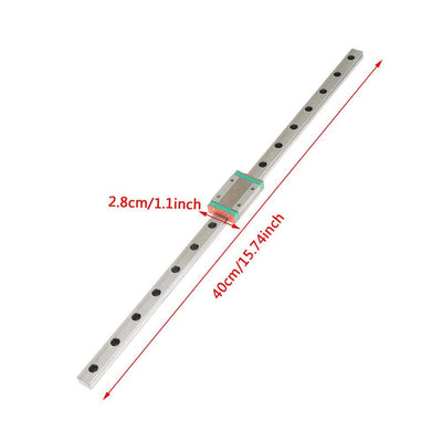 2 stücke Miniatur Linearführungsschienen LML12H mit MGN12H Slide Blocks für DIY 3D Drucker und CNC M