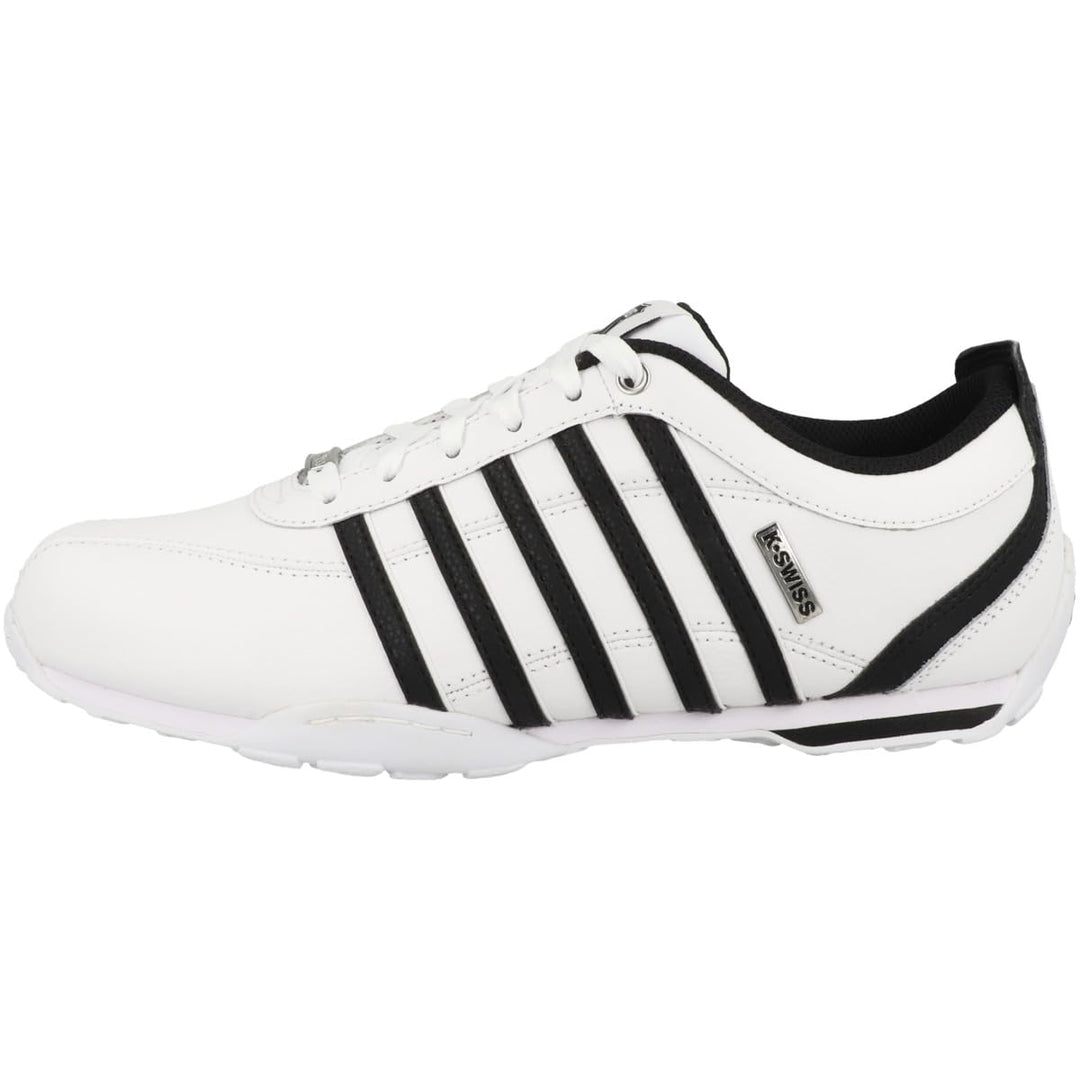 K-Swiss Herren Arvee 1.5 Sneaker 45 EU White Black Blk Wht, 45 EU White Black Blk Wht