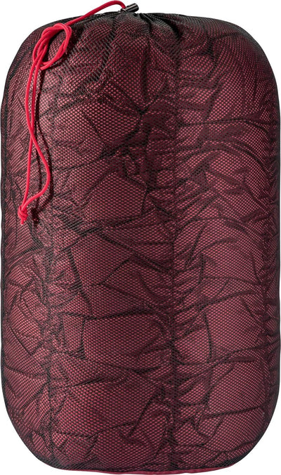 deuter Exosphere -6° Kunstfaser Schlafsack, cranberry-fire Zip left, Zip left