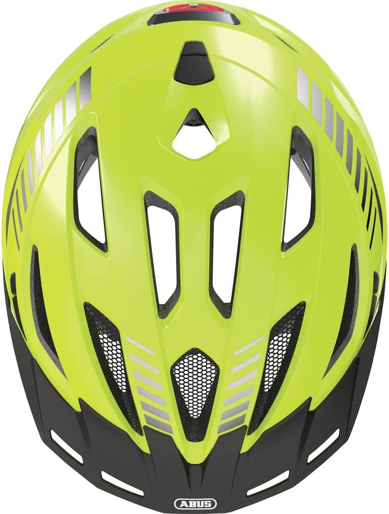ABUS Stadthelm Urban-I 3.0 MIPS - Fahrradhelm mit Aufprallschutz, Rücklicht, Schirm und Magnetversch