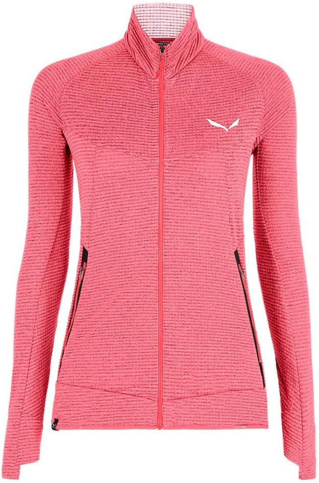 SALEWA Damen PEDROC PL R W FZ Fleecejacken 40 Mauvemood Melange/6080, 40 Mauvemood Melange/6080