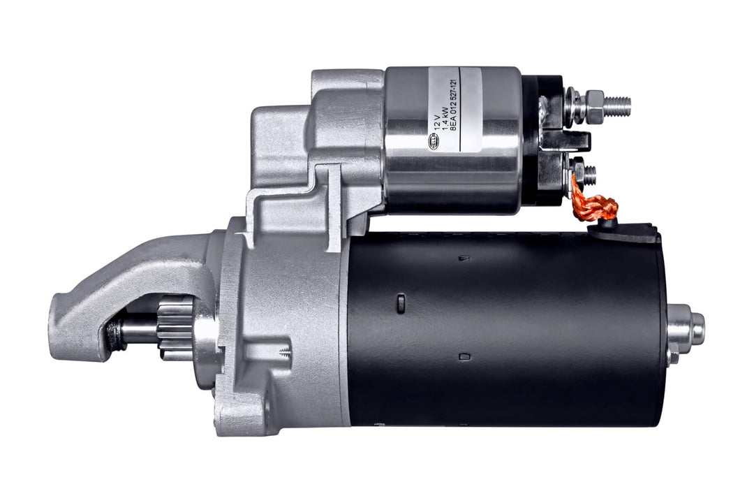 HELLA - Starter/Anlasser - 12V - 1.4kW - für u.a. Audi Cabriolet (8G7, B4) - 8EA 012 527-121