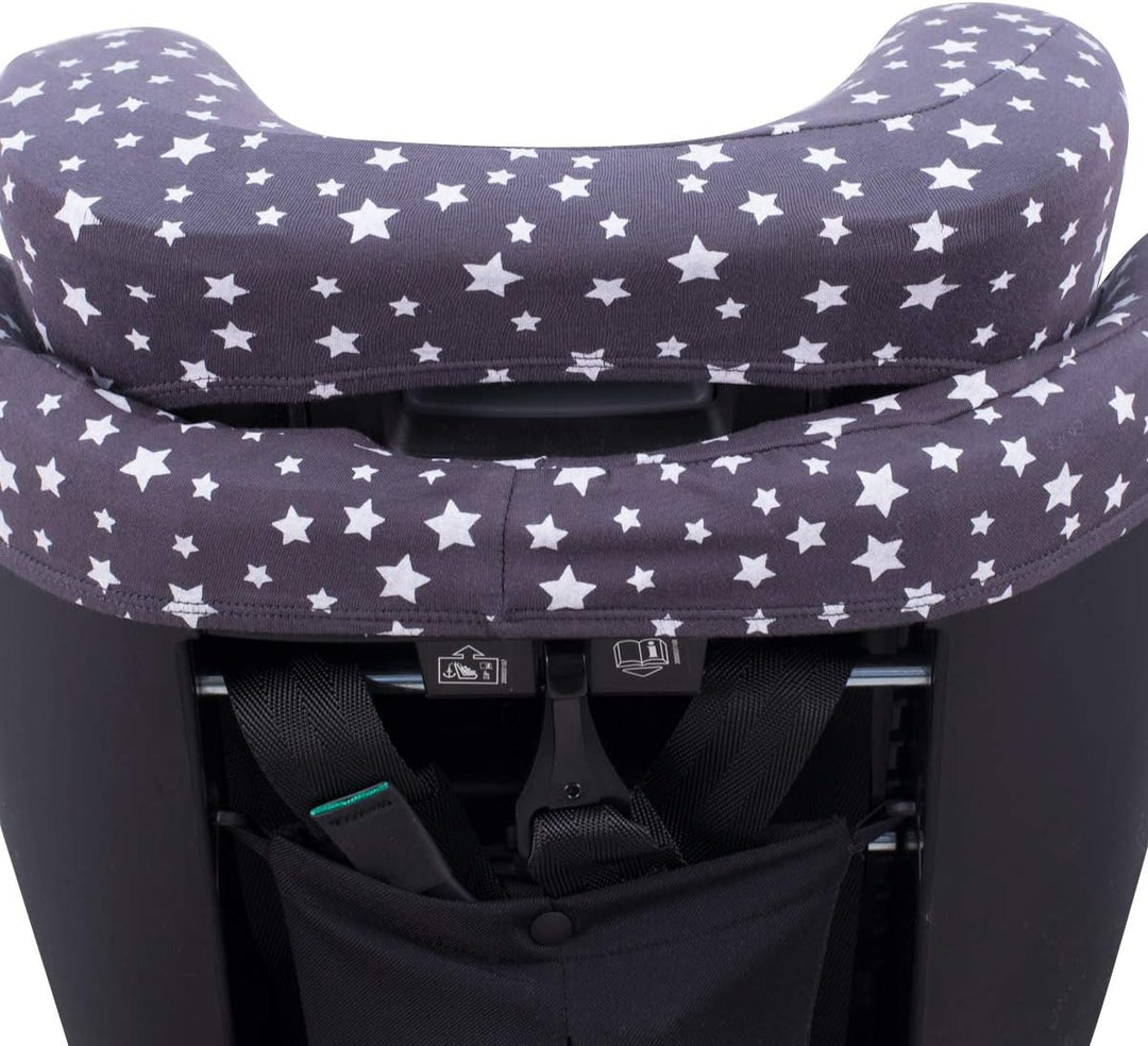 JYOKO Kids Bezug für Autositz kompatibel mit Romer Advansafix, Evolva IV M, aus Baumwolle (Winter Sk