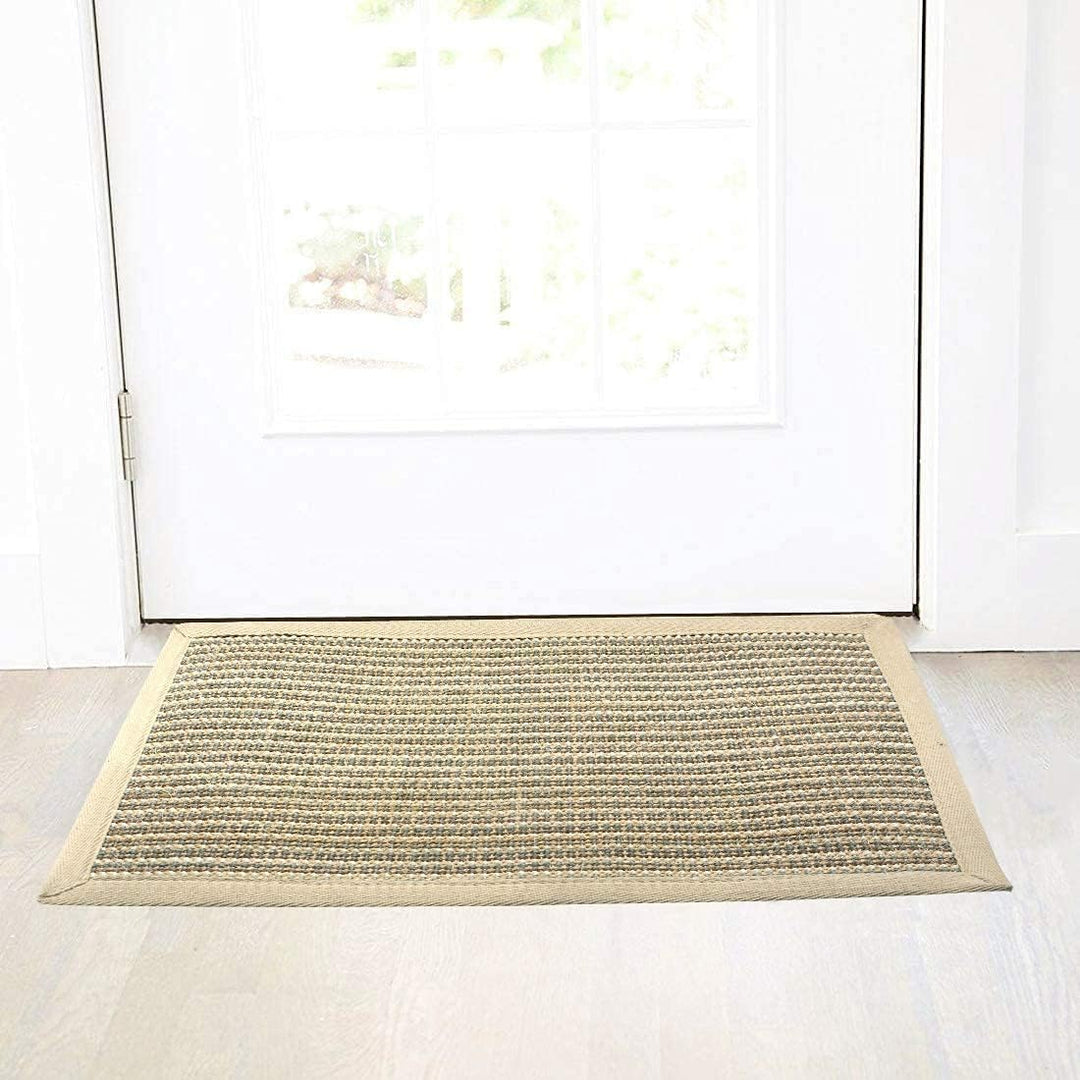 FUKUMARU Kratzmatte Katze, natürliche Katzenkratzbretter Sisal Kratzteppich,widerstandsfähig Katzenm
