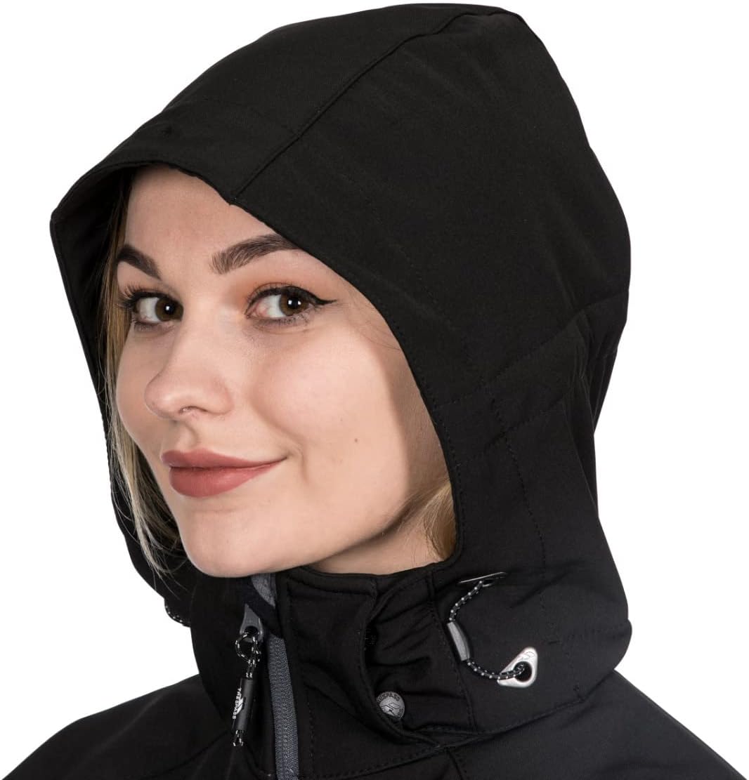 Trespass Damen Bela II Softshelljacke (1er Pack) XXS Schwarz, XXS Schwarz