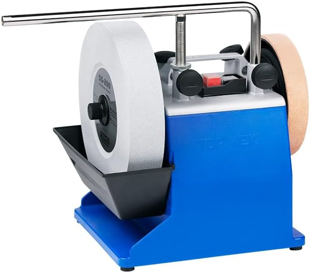 Tormek T-4 Original kompaktes wassergekühltes Schleifsystem für Schneidwerkzeuge, DE Version, Deutsc