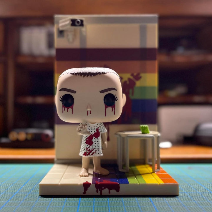 Funko POP! TV: Eleven in The Rainbow Room (Stranger Things S4) Special Edition, 62386