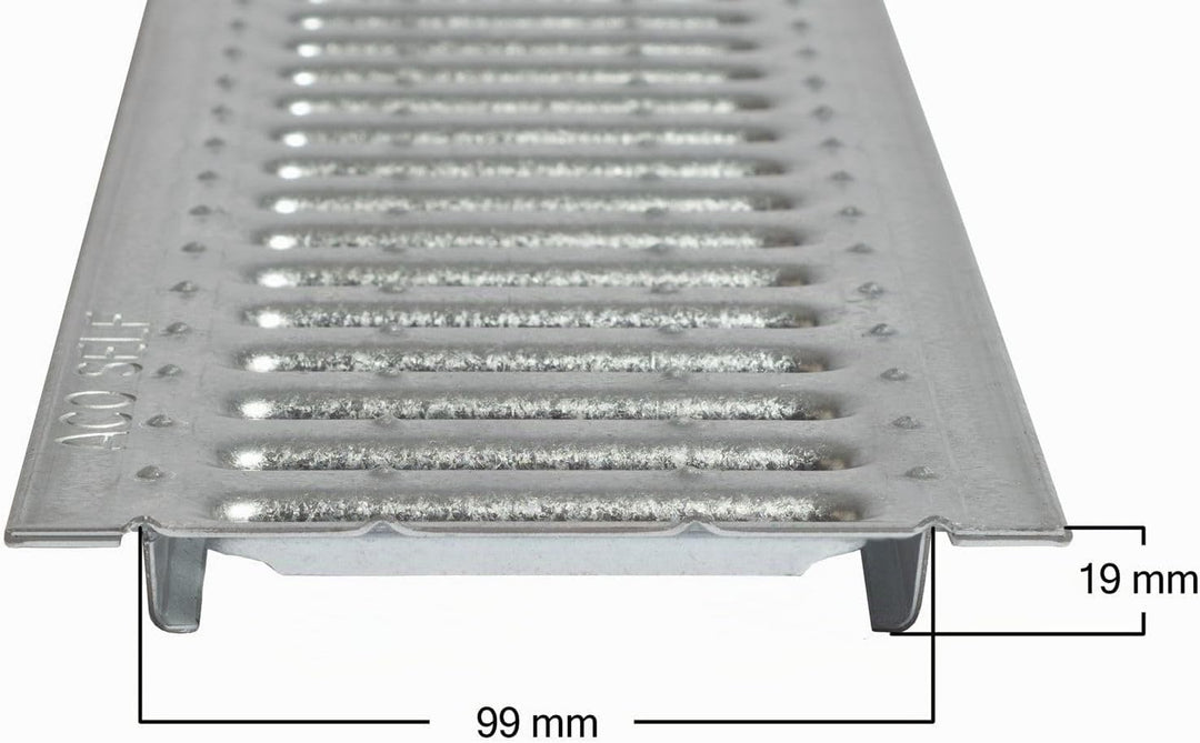 ACO Self® Sanierungsrost Stahl verzinkt 100 cm (Länge)
