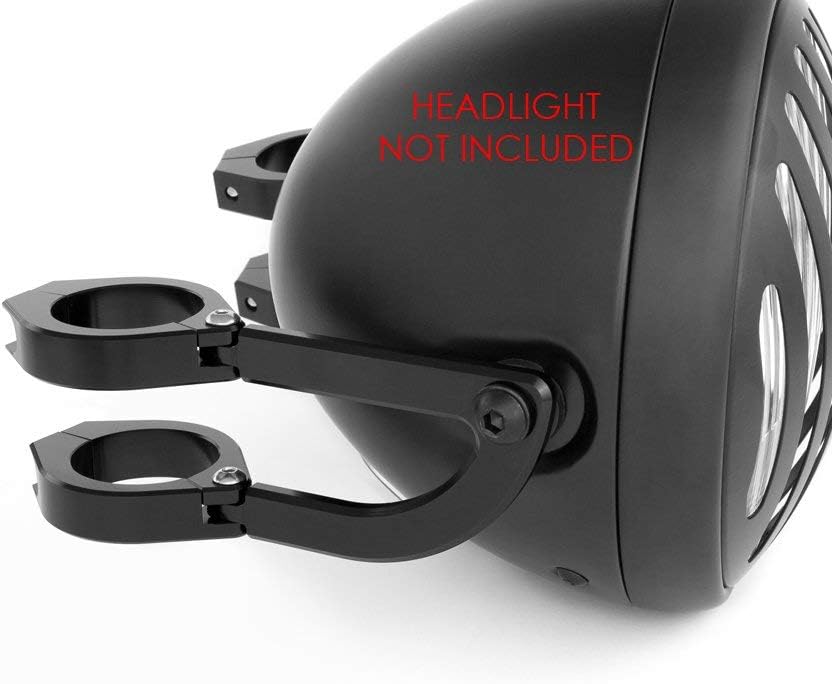 Alchemy Parts 54-55mm Scheinwerfer-Halter Gabel Klemmen für Motorrad Trike CNC Legierung - Hochwerti