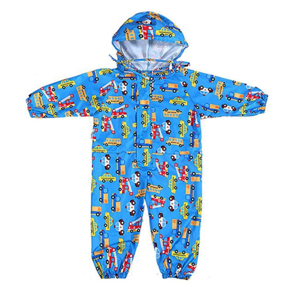 mama stadt Regen Overall Kinder Unisex 100% Wasserdichter Regenanzug Kinder Regenoverall Jungen Mädc