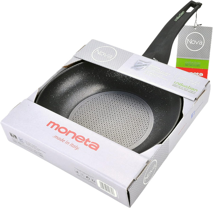 Moneta Nova Bratpfanne, Aluminium, Schwarz, 24 cm, 24 cm