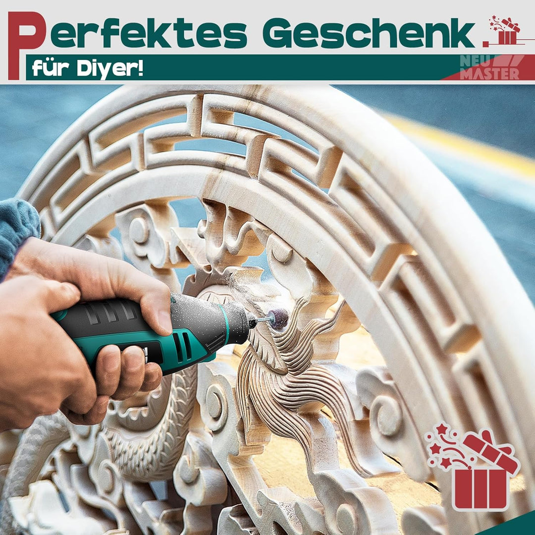 Multifunktionswerkzeug - NEU MASTER 180W Rotationswerkzeug mit 160 Zubehör und 6 Drehzahl 10000–3500