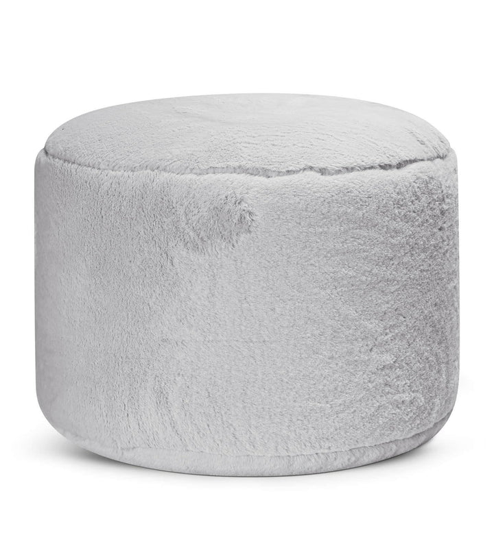 mokebo Pouf XL Hocker aus Kunstfell &