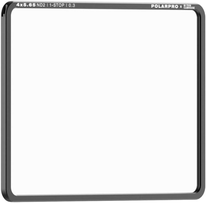 PolarPro - ND2-4x5.65 Filter - 1-Stop Neutraldichte - Aluminiumrahmen - 100% sichtbare Filterätzunge