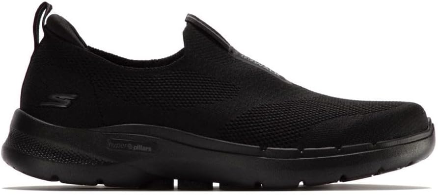 Skechers Herren Go Walk 6 Sneaker 39.5 EU Schwarz, 39.5 EU Schwarz